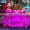 Decorative colour changing fibre optic lamp for wedding table decoration