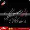 Hot Sale Latest Women Wedding Dressing for Groom of Daughter Hotfix Transfer Designs