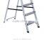 HomCom 5-Step Folding Aluminum Step Stool Ladder