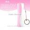 Free logo key chain Slim waist shape power bank 2000mah for cellphone