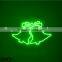 Powerful long distance 8W Green laser outdoor Hotel logo projector