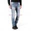 Biker Jeans Blue Denim jeans pantalon (LOTK011)