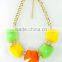 Yiwu BeBillion XL-NL50603 new design fashion necklace wholesale beaded statement necklace