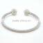 Fashion Custom Women Bangle stainless steel Metal Bracelet