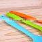 Mini style 2016 new Commercial Grade Kitchen colorful and wood handle Utensils SILICONE Cooking Shovel Set NY82