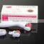 2016 best sellings derma rollr kit/derma care facial kit 3 in 1 changeable heads 180/600/1200 needle derma roller
