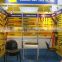 China supplier mobile store rack acrylic slatwall display