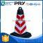 Colored Reflective PVC Traffic Cone 45 CM