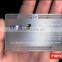 Full color printing black metal business cards