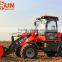 Everun Brand Farming Tools 1.0 Ton Compact Wheel Loader With Mixer Bucket