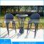 Durable outdoor types of rattan table