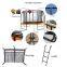 CreateFun Big Spring Fiberglass Trampoline With Safety Net