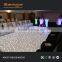 2ft*2ft starlit wedding decor white LED dance floor