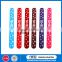 High quality cheap silicone rubber snap bracelets