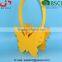 BSCI Audit factory hot design non-woven fabric easter butterfly basket