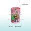 Beautiful printing metal round coin tin can coin bank