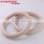 28mm 32mm Wooden Gym Rings with Adjustable Straps