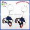 High Quality Coloful Soft Silicone Cheap Custom Cartoon Souvenir Keychain