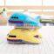 Plush air shaped toy airplane for kids stuffed toy wholesale