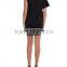 2015 Round Neck Solid Black Sleeveless Elegant Womens Casual Dress Wholesale