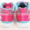 Mesh upper 36-40 size pink color EVA woman shoes new arrivals 2017