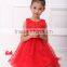 2017 Hottest Red Flower Girl Wedding Headdress