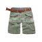 6 pockets custom design low price mens cargo shorts