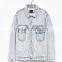 2017 Custom Mens Jean Jacket Wholesale,Ripped Vintage Denim Jacket for Men