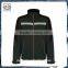 Winter OEM Mens full-zipper softshell jacket with hood