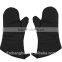 Kitchen Oven Mitts Heat Resistant Flame Mittens Retardant Coating 100% Cotton Set of 2
