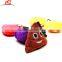 Plush Decorations Party Supplies Gifts Emoji Keychain For Festival Kids