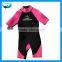 Shorty neoprene smooth skin wetsuit for kids