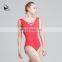 117141015 Ballet V-Neck And Wide Straps Leotard