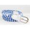Hot Selling Fashion Braided Elastic Belt With Pin Buckle