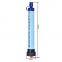 7 stages Personal water filter straw for hiking camping travel and emergency prep.