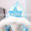 Frozen winter elsa costume with cape and cap FGCC-1007