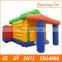 Crazy and popularJungle Jumping Castle With Slide, Best Sale Inflatable Bouncy Castle With Slide