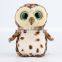 Factory direct Ty Beanie Boos Big Eyes Owl Plush Toys,Custom plush toy