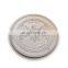 customized logo die casting double logo souvenir promotion gift round shape wholesale coaster