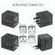 Dual USB Universal Travel Adapter With USA/Australia/Europe/UK Worldwide Plugs Universal Travel Adapter