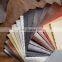 Embossed fabric leather pu faux nubuck synthetic leather for shoes and bags