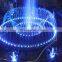 Outdoor colorful led light and dancing musical water fountain