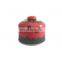 Screw valve butane gas cartridge 230gr  and gas cartridge for camping