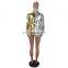 Fashion women jacket Autumn Long sleeve coat Female Patchwork Casual Cool Outerwears