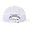 unisex design white baseball hats custom logo