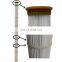 High Quality dust Polyester Filter Cartridge  canister dust filter dust collectors