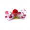 Wholesale pet show dog collar with bows charms flower accessories christmas dog hair bow