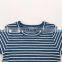Striped Organic Cotton Rib Short Sleeve Baby Pajama Set