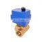 CTF001 ss304 auto return double union modulating actuator electric ball valve