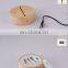 Acrylic Led Night Light 3d wood Base colorful Lamp For Home Decoration